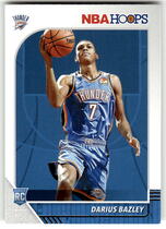 2019 Panini NBA Hoops #249 Darius Bazley