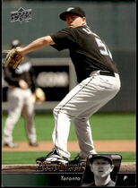 2010 Upper Deck Base Set #525 Jesse Litsch