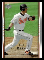 2007 Upper Deck Base Set Series 2 #563 Paul Bako