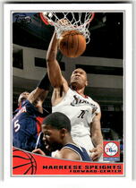 2009 Topps Base Set #233 Marreese Speights