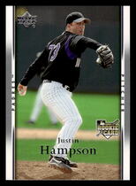 2007 Upper Deck Base Set Series 1 #14 Justin Hampson