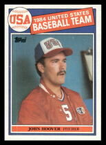 1985 Topps Base Set #397 John Hoover