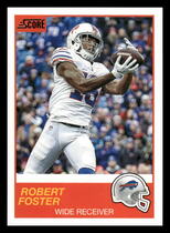 2019 Score Base Set #126 Robert Foster