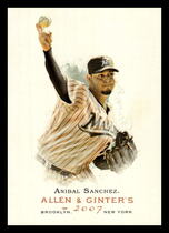 2007 Topps Allen & Ginter #347 Anibal Sanchez