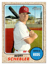 2017 Topps Heritage #233 Scott Schebler