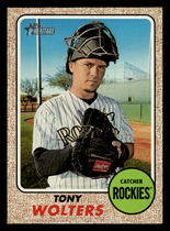 2017 Topps Heritage High Number #628 Tony Wolters