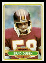 1980 Topps Base Set #276 Brad Dusek