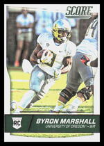 2016 Score Base Set #380 Byron Marshall