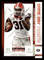 2015 Panini Contenders Draft Picks Game Day Tickets #16 Chris Conley