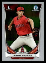 2014 Bowman Chrome Draft #CDP113 Jeremy Rhoades