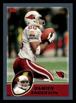 2003 Topps Base Set #45 Damien Anderson