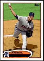 2012 Topps Update #US86 Anibal Sanchez