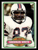 1980 Topps Base Set #106 Sherman White