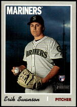 2019 Topps Heritage High Number #718 Erik Swanson