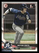 2018 Bowman Draft #BD-31 Greyson Jenista