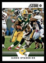 2012 Score Base Set #7 James Starks