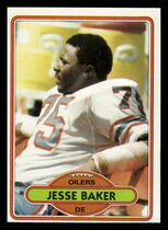 1980 Topps Base Set #100 Jesse Baker