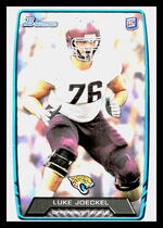 2013 Bowman Base Set #125 Luke Joeckel