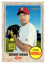 2017 Topps Heritage #108 Seung-Hwan Oh