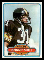 1980 Topps Base Set #256 Donnie Shell