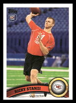 2011 Topps Base Set #134 Ricky Stanzi