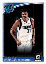 2018 Donruss Optic #185 Kostas Antetokounmpo