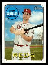 2018 Topps Heritage #131 Scott Schebler