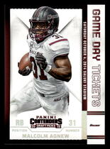 2015 Panini Contenders Draft Picks Game Day Tickets #58 Malcolm Agnew