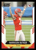 2021 Score Base Set #9 Harrison Butker