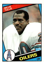 1984 Topps Base Set #83 Willie Tullis