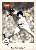 2002 Fleer Greats of the Game #55 Rich Goose Gossage