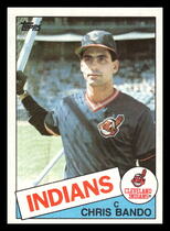 1985 Topps Base Set #14 Chris Bando