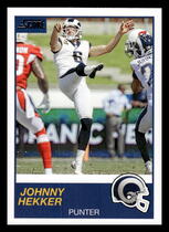 2019 Score Base Set #301 Johnny Hekker