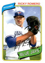 2012 Topps Archives #103 Ricky Romero