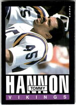 1985 Topps Base Set #93 Tommy Hannon