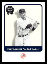 2001 Fleer Greats Of The Game #49 Tony Lazzeri