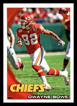 2010 Topps Base Set #31 Dwayne Bowe