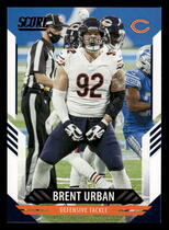 2021 Score Base Set #129 Brent Urban