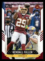 2021 Score Base Set #82 Kendall Fuller