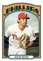 2021 Topps Heritage #318 Zach Eflin