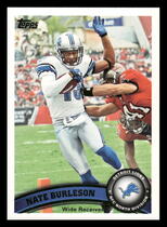 2011 Topps Base Set #353 Nate Burleson