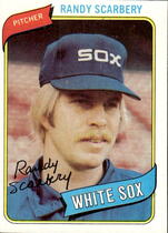 1980 Topps Base Set #291 Randy Scarbery