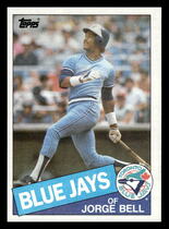 1985 Topps Base Set #698 Jorge Bell