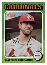 2024 Topps Heritage #135 Matthew Liberatore