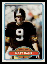 1980 Topps Base Set #31 Matt Bahr