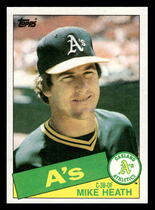 1985 Topps Base Set #662 Mike Heath