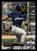 2017 Bowman Draft #BD-98 Corey Ray