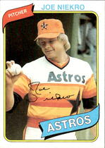 1980 Topps Base Set #437 Joe Niekro