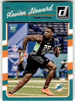 2016 Donruss Base Set #349 Xavien Howard