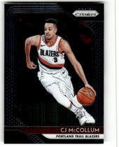 2018 Panini Prizm #91 Cj Mccollum